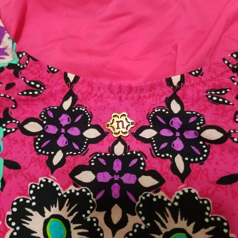 Nanette Lepore Open Back One Piece Swimsuit Size XS